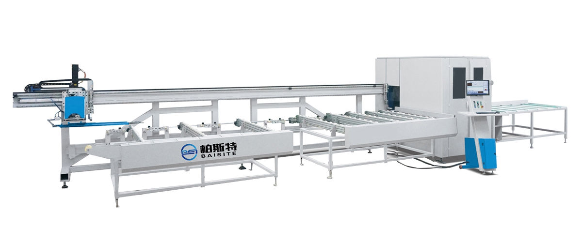 鋁塑型材鋸切加工中心LJMC02